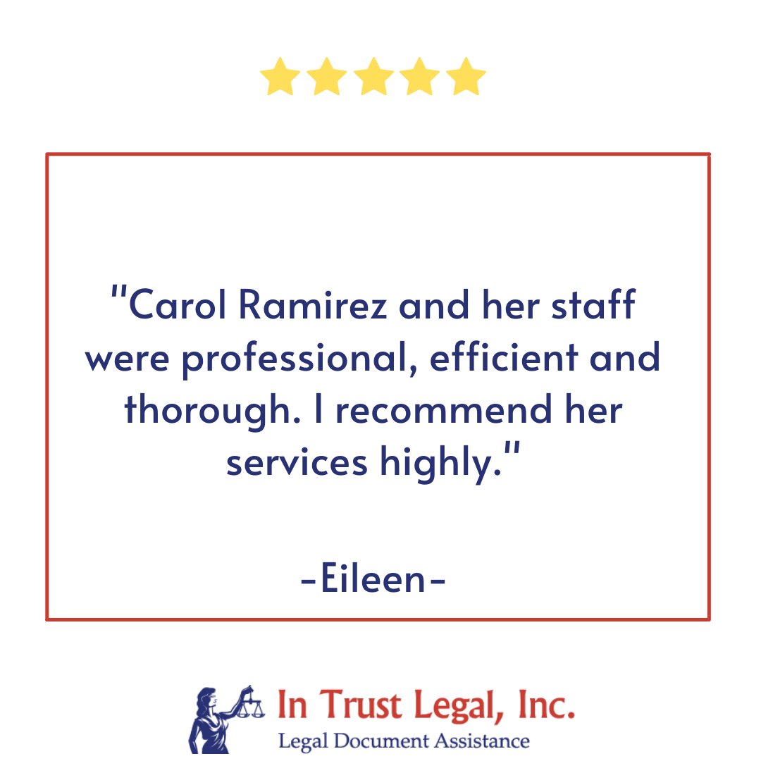 intrustlegal's tweet image. We're always happy to hear appreciation from our clients. 

#lda #legaldocumentassistant #legalhelp