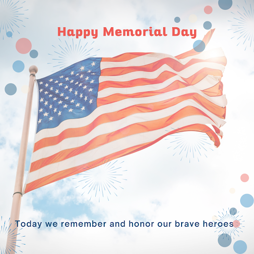 Happy Memorial Day! 
To those who serve, have served and will serve-Thank you.