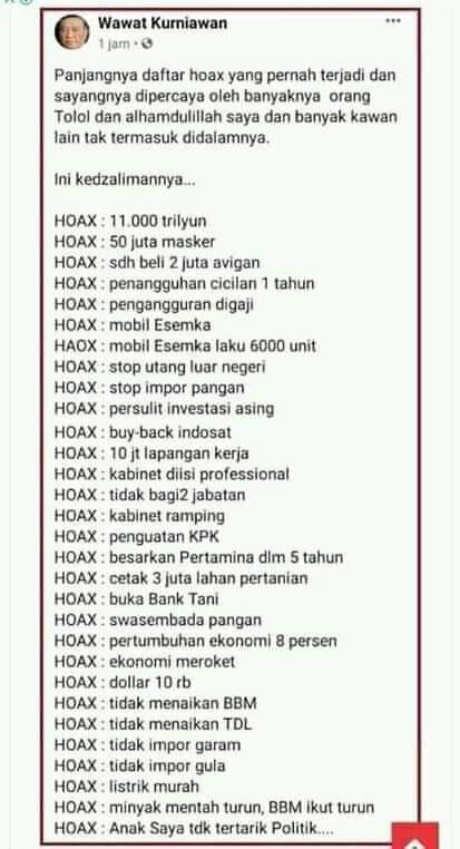 Demokos1's tweet photo. #JokowiCukup2Periode
#JokowiCukup2Periode
✊

Sudah cukup dengan hoax nya
Sudah cukup dengan semua ini https://t.co/w2qGo45YPu