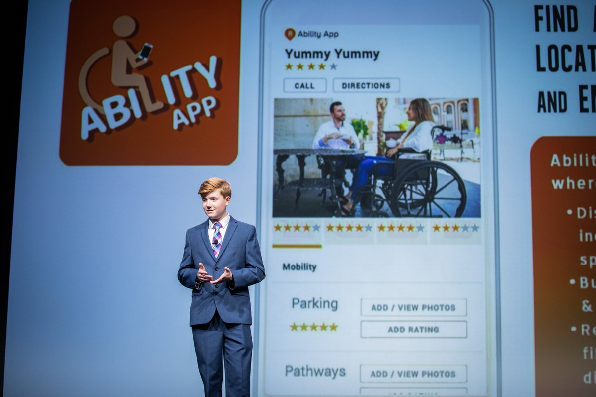 DianaAward's tweet photo. Today's #mondaymotivation is Alexander Knoll. 

Alex is a global advocate for people with disabilities. He launched ‘The Ability App’ to enable people with a disability to find accessible public spaces and encourage businesses to convert their workplaces to become more accessible https://t.co/ec7GicsIvF