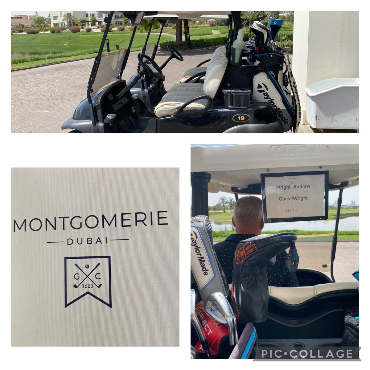 So..... after almost 4 months of weekly lessons and a lot of driving range / Par 3 practice- my husband took me on the ‘big course’. Despite A LOT of help on the way round - 128 finishing score 😳. Work to be done 👏🏼👏🏼