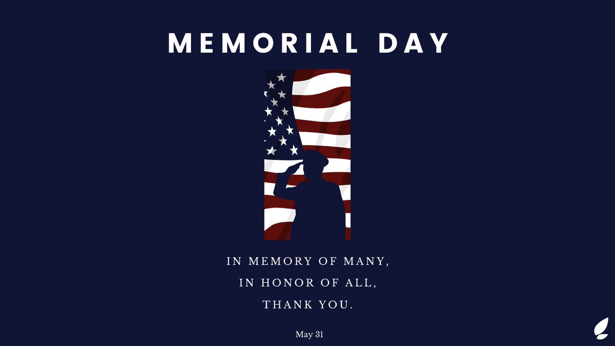 Your bravery and service will never be forgotten. #HappyMemorialDay to all! 🇺🇸

#MemorialDay2021 #TeamGoHealth