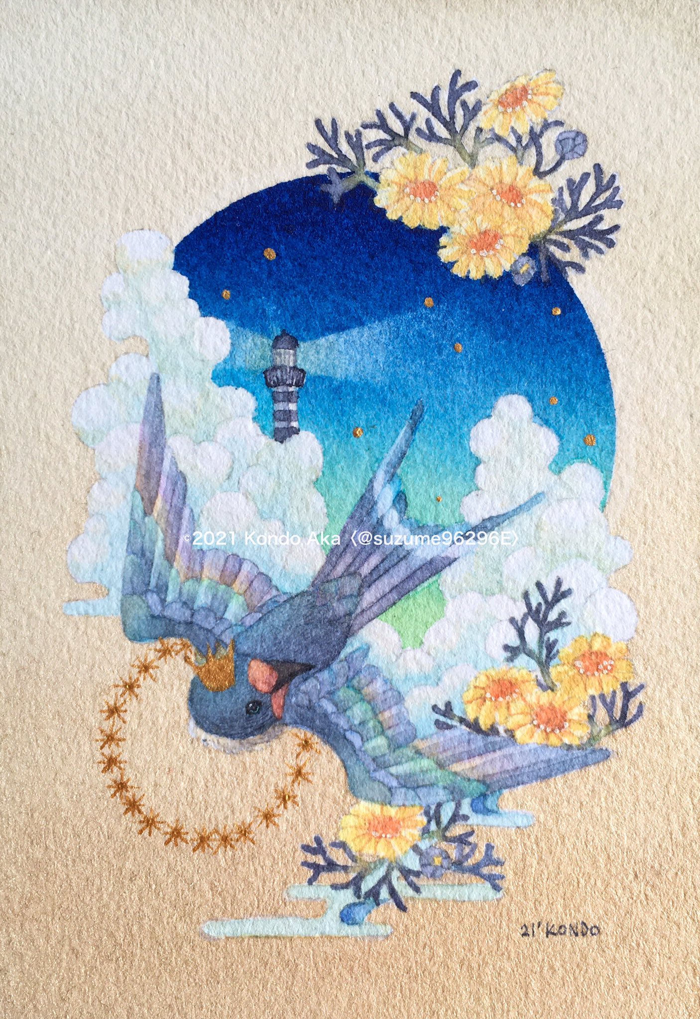 近藤 朱 絵とか刺繍とか 私が魅せる可愛いの世界 モデルの小鳥 の存在 が既に可愛いので そのお力をお借りして描いている世界 です かわいい T Co Fpjsw3arl3 Twitter