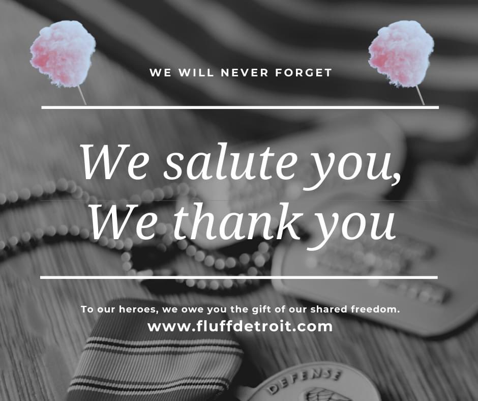 FluffDetroit's tweet photo. Happy Memorial Day - XOXO - #RedWhiteBlue #WeSaluteYou #ACDC
-
#cottoncandybiz #thankyou #womensupportingwomenbusinesses #birthdaycelebrations #nonprofits #graduation2021 #drinktoppers #weddingshowervibes #weddingvibes #corporateevents #realestateopenhouses #detroit #cottoncandy https://t.co/L1m7mh2I89