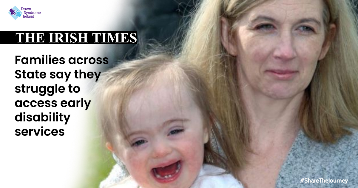 DownSyndromeIRL's tweet photo. Tilly Higgins, from Caltra in Galway, is two-years-old. She has never received any physiotherapy, speech and language therapy, or occupational therapy from the HSE early intervention team.

Read more about Tilly here:  https://t.co/2UG3jtQKEf

#ShareTheJourney #DisabilityServices https://t.co/pA1Rx9gVKf