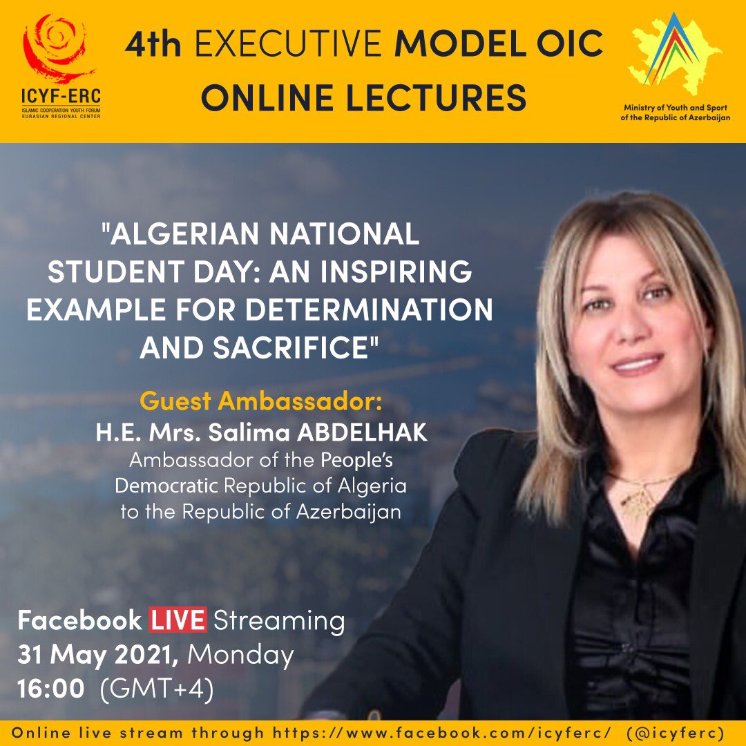 NihadMammadov8's tweet photo. Last lecture of 4th Executive Model OIC successfully ended today. https://t.co/XoCg4LzpEE