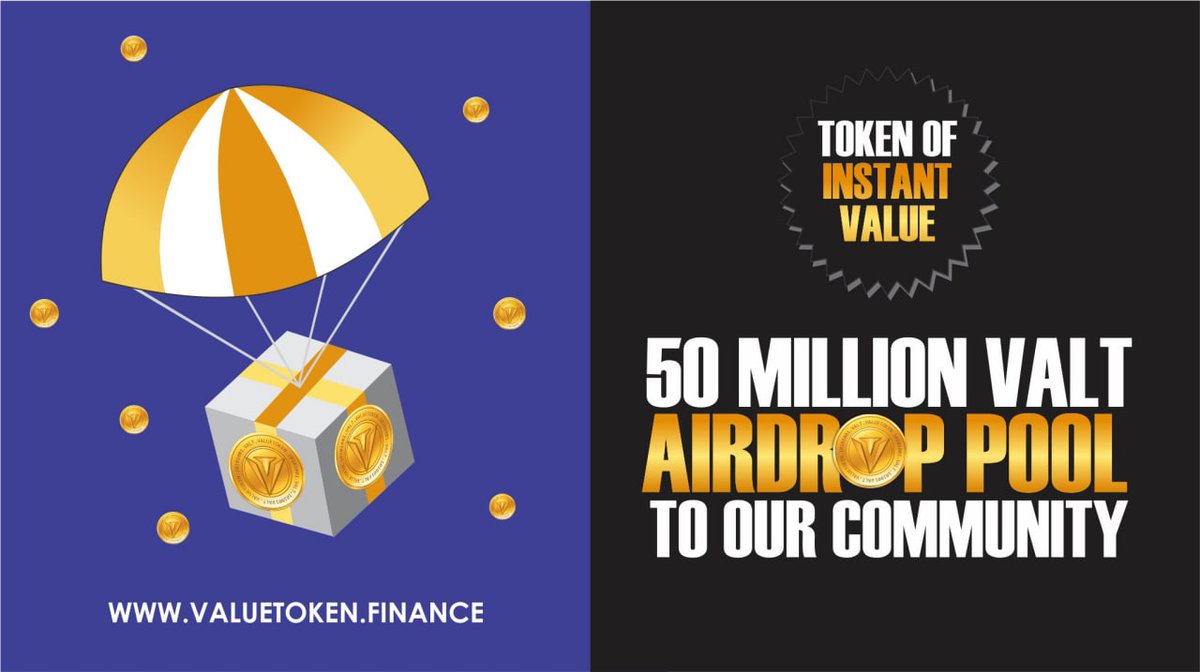 viralpays's tweet photo. Bag some airdrop now! Join our Telegram Community:
https://t.co/sz6QGHyVtb
#ValueToken https://t.co/ejGJOiGu1b