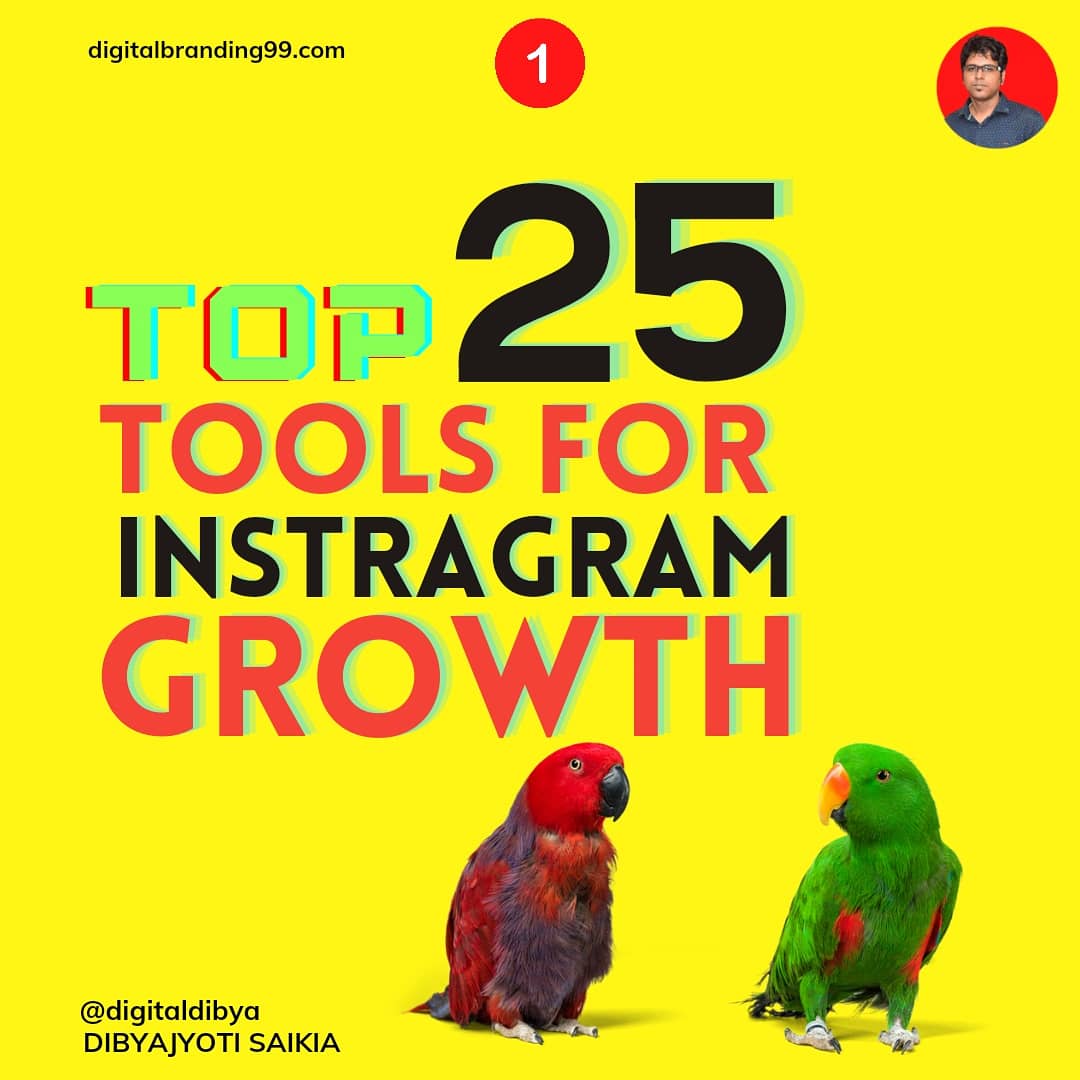 Top 25 Tools. For Instagram Growth. If you want to know please visit my Instagram @digitaldibya .Here can't share more slides.Sorry. #DigitalMarketing #business #instagramgrowth #AffiliateMarketing #ArtificialIntelligence #DigitalTransformation #AatmaNirbharBharat