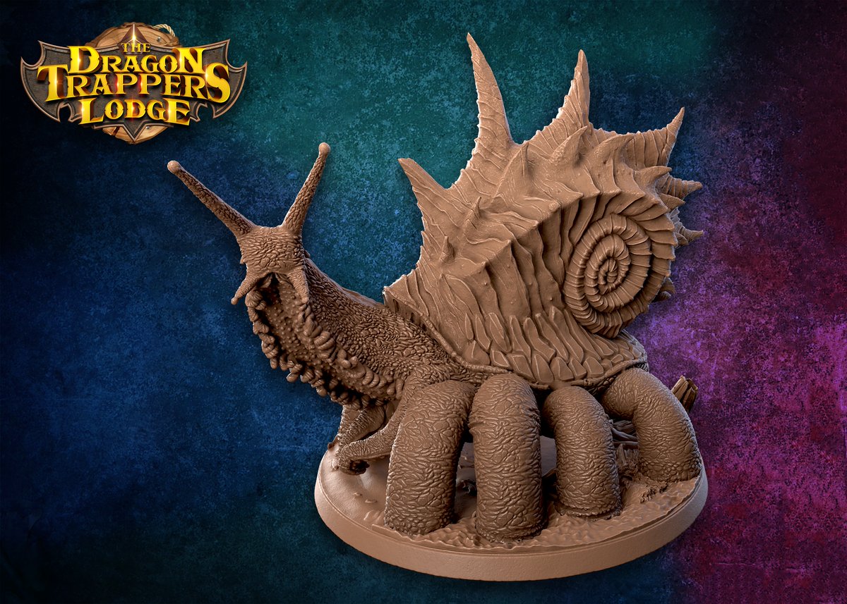 Today is the last day you can get this awesome monster (The Plodtrodder) through Patreon! Head over to patreon.com/dragontrappers… and start downloading the files for these models today!
​​#dragontrapperslodge #memorialday #3dprinting #dnd #dungeonsanddragons