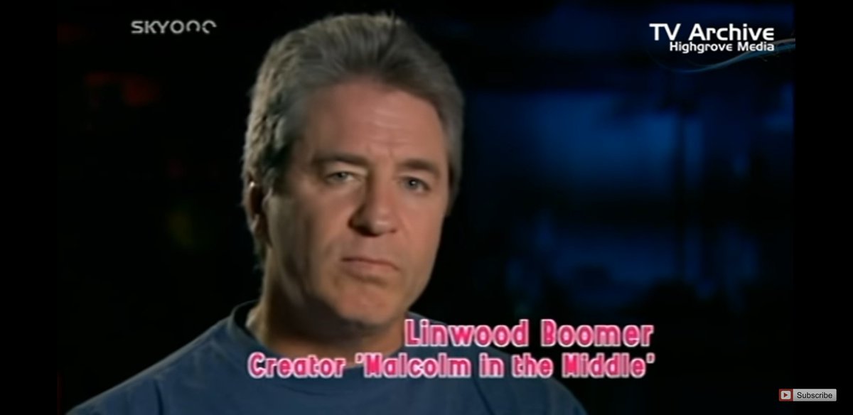 BoomerPage's tweet photo. Linwood Boomer in the show "50 Greatest TV Endings (2008)" talking about the ending episode of Malcolm in the middle. https://t.co/VXrlgY4OGQ