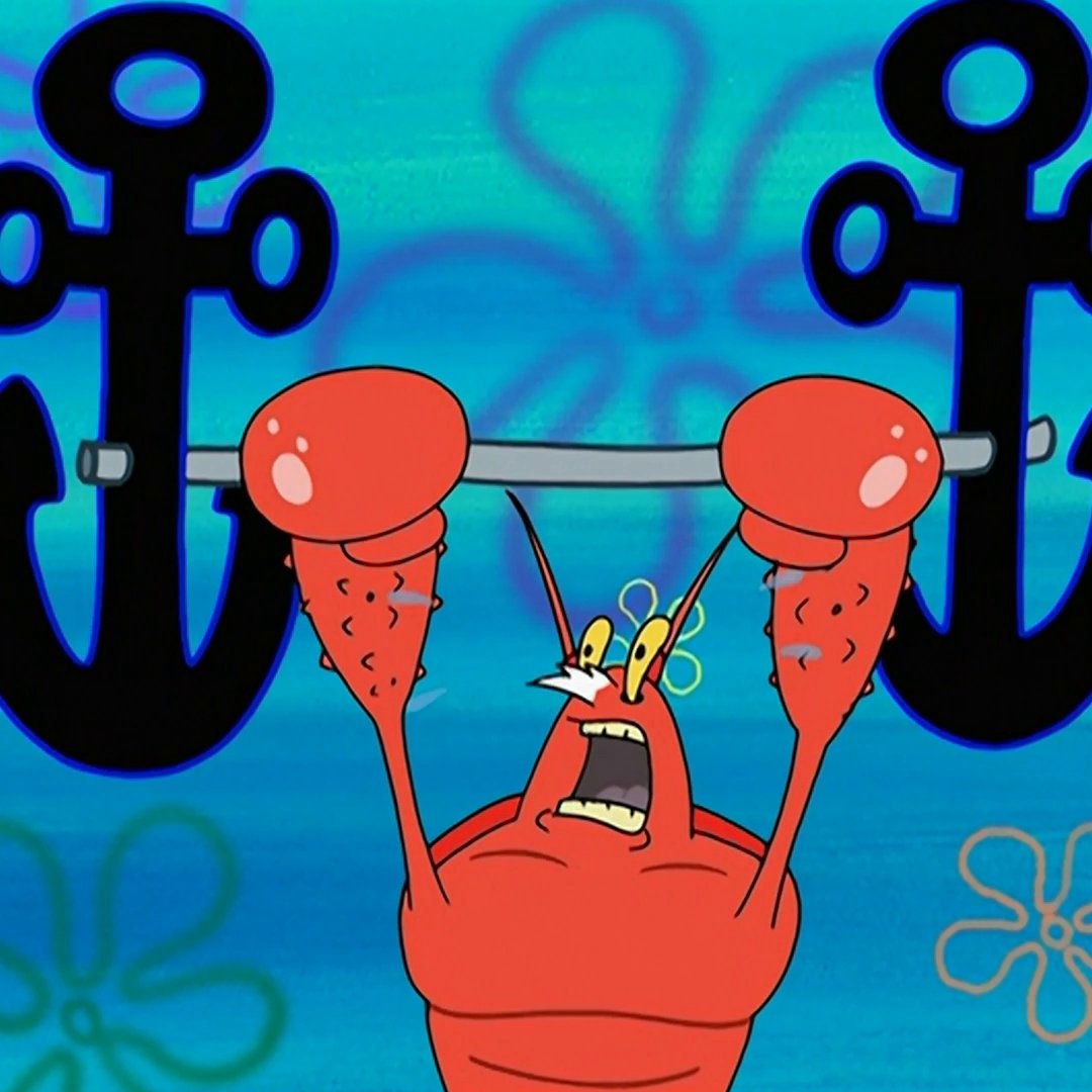 Spongebob Lifting