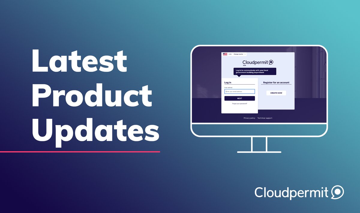 Cloudpermit's tweet photo. Check out our blog to learn more about some of our latest product updates 👉 https://t.co/c2zzr2IuVg
#StatCan #govtech #civictech #localgov #epermitting #Online #Construction #Software #Update #softwareupdate #productupdate #SoftwareBlog https://t.co/SU5nyFTq32