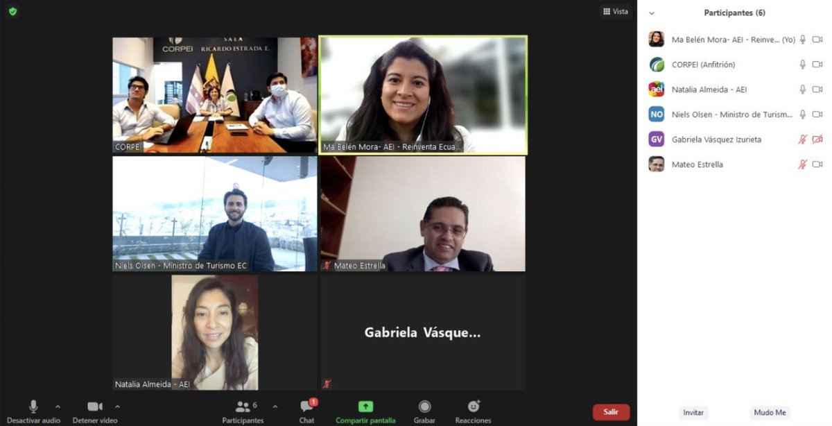 ReinventaEc's tweet image. Mantuvimos una reunión con el ministro de Turismo, @nielsolsenp, y @Corpei, con la  finalidad de conversar sobre el "Tren Multipropósito", iniciativa priorizada de nuestro proyecto, que facilitará la logística de: #CargaPortuaria, #Minería, @Turismo, y #Pasajeros. 

@TurismoEc