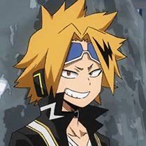 “The stun gun hero, Chargevolt!"

Denki Kaminari

Independent Portrayal of Denki and Pro-Hero Denki

No Art is mine unless stated. I will try to credit artists best I can.