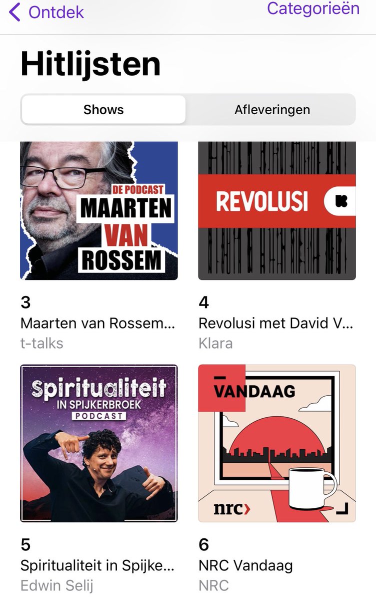 Op nummer 5 binnengekomen. Luister jij hem al? 😃
