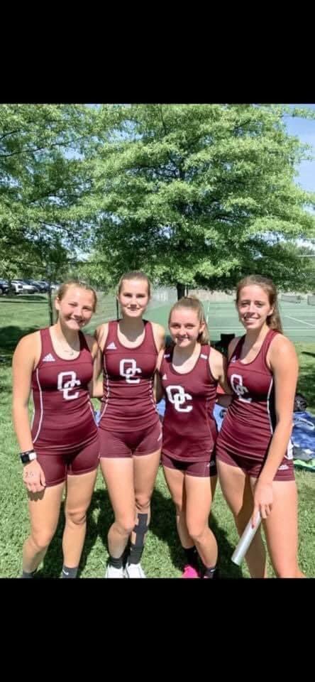 Congrats to our girls 4x800 relay team for qualifying for state. #RunninRebels