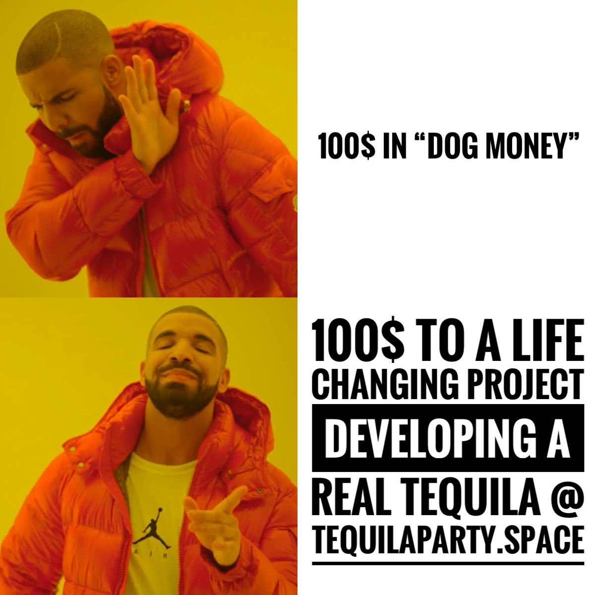 remiked's tweet image. #tequilaparty meme #comtest #crypto $bsc $bnb