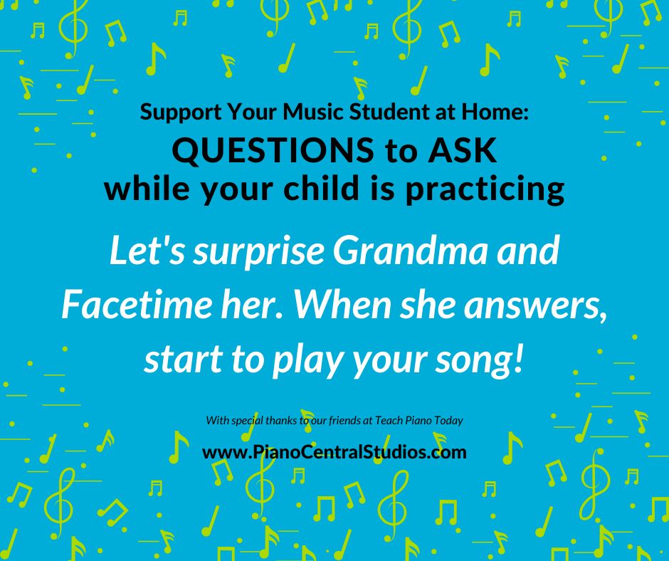 pianocentralstu's tweet image. Grandma will LOVE it... and your child will feel SO proud!!

#PCSPracticeTips #PracticeAtHome #PartnersInProgress
