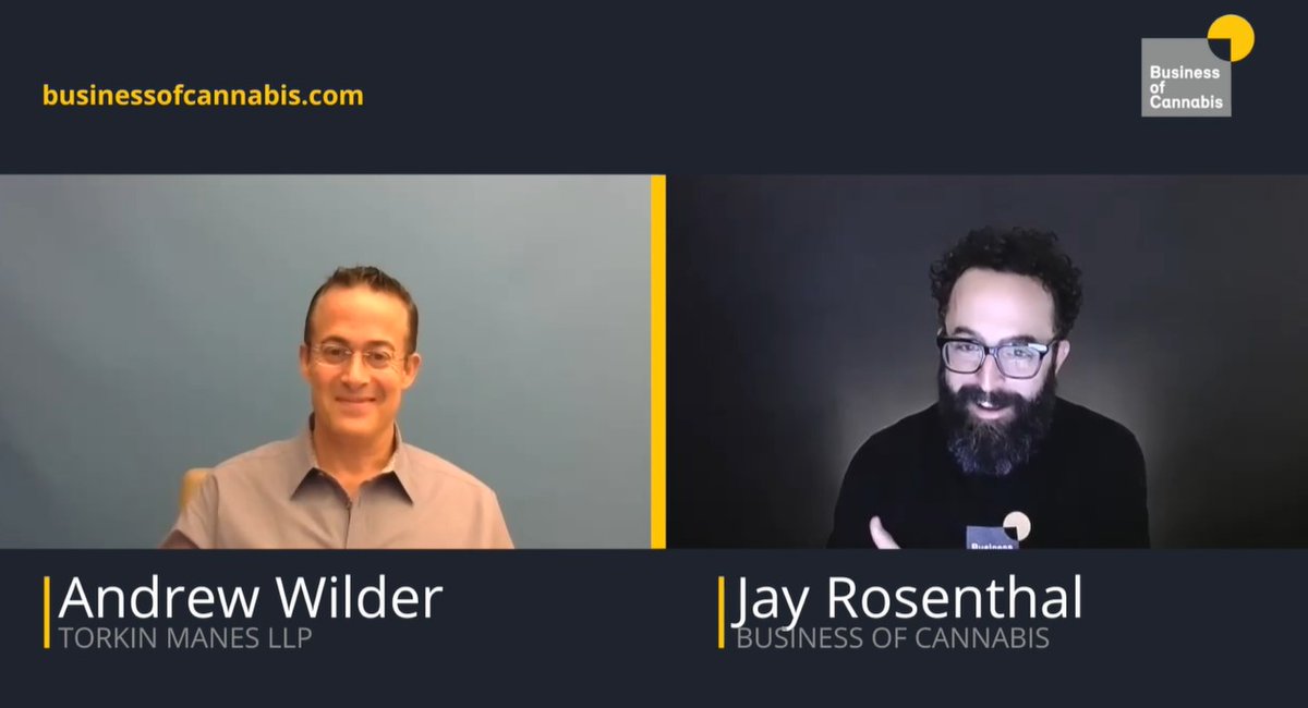 CannabisLaw_TM's tweet photo. .@andrewjwilder, Co-chair of our Cannabis Law Group, spoke with @jaymrosenthal of @bofc_canada Live on the current state of the Canadian #cannabis sector: https://t.co/is3dfOVk2K https://t.co/YLom920mvR