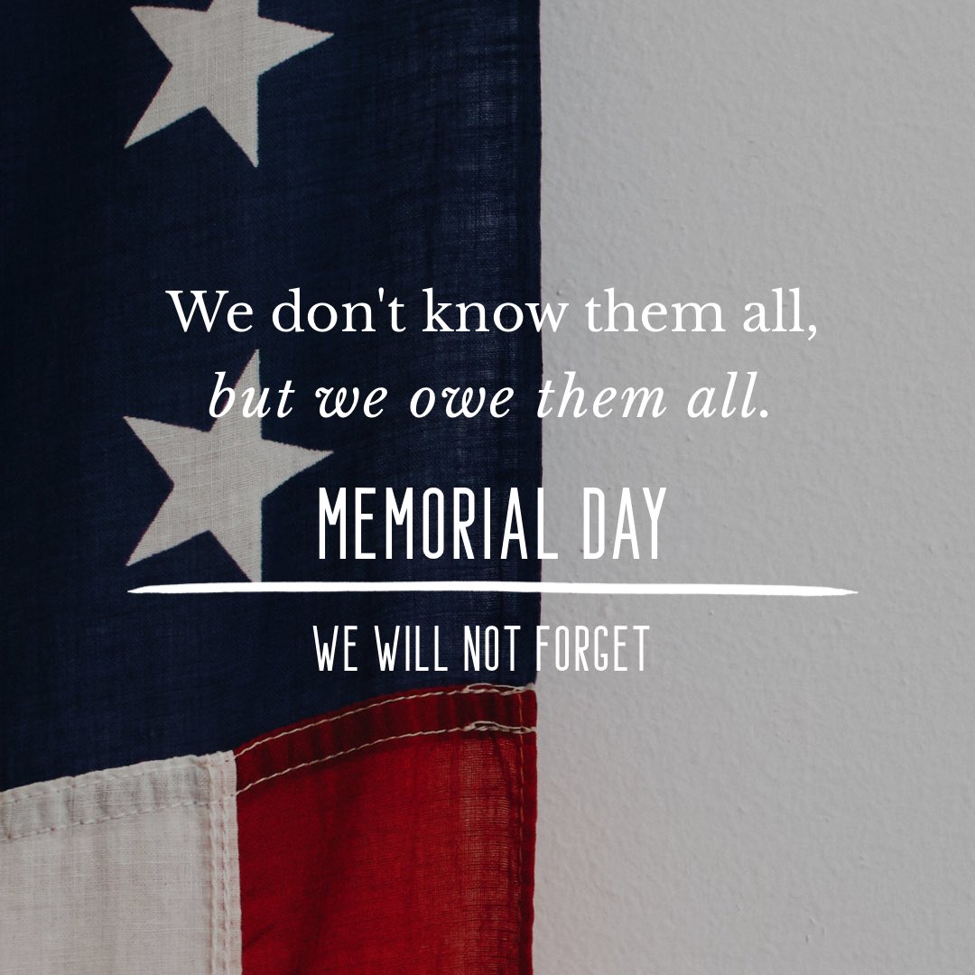 WordOfLifeLV's tweet photo. May we never forget those and their families who paid the ultimate price for our freedom. THANK YOU to all who serve, have served &amp; have given their lives so we can live free. 🇺🇸 As you gather today, remember to pray for the families of those who have lost loved ones. ❤️💙 https://t.co/HQ6BA9LFTy