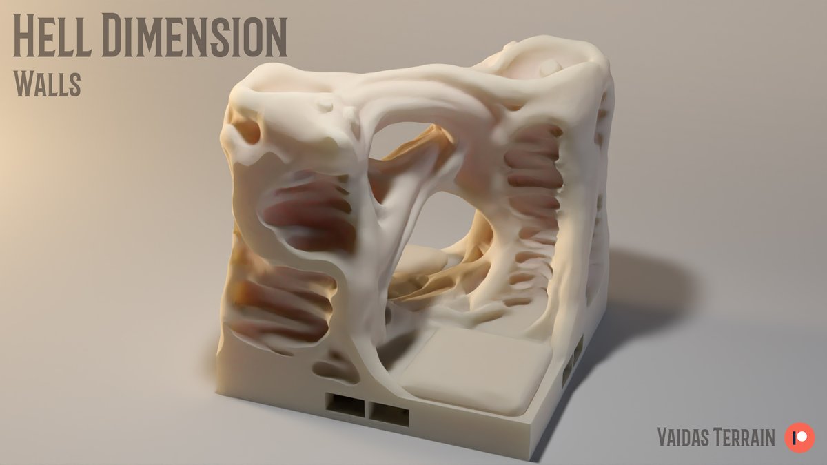 I think this should count as an impassable wall ... unless you are a #Halfling
#DnD #dnd5e #ttrpg #ttrpgsolidarity #ttrpgfamily #Pathfinder #Horror #Modular #Terrain #3dprint