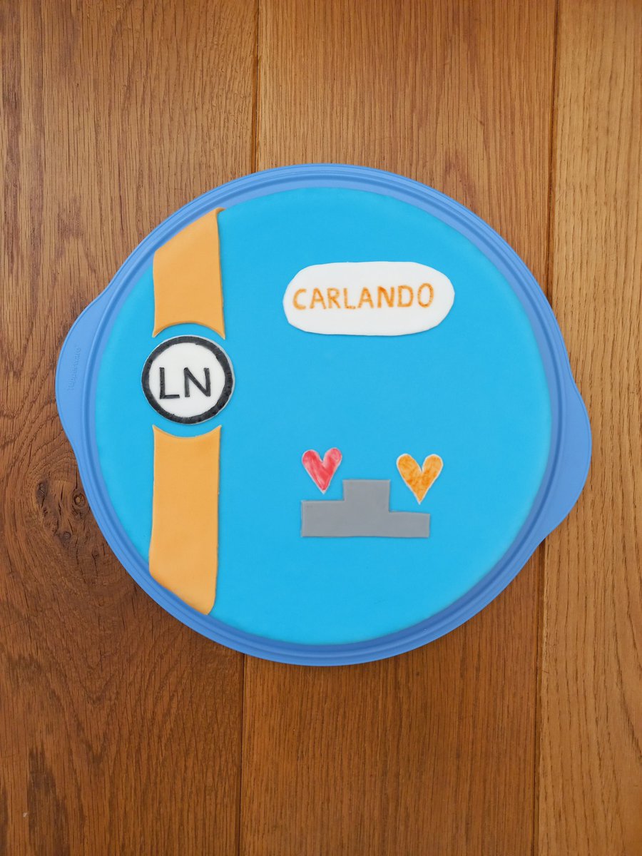 Sasja_G's tweet photo. #Carlando podium cake :) #MonacoGP 
@LandoNorris @Carlossainz55 
#landonorris #carlossainz #F1 https://t.co/8Swd4TFSfb