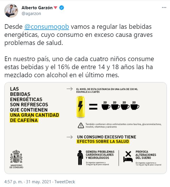JosPastr's tweet photo. El recibo de la luz a niveles récord y este mamarracho lleva todo el día con las bebidas energéticas. https://t.co/3imJuNrf5d