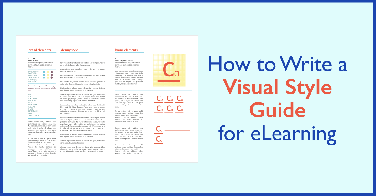 How To Write A Visual Style Guide for #eLearning by <a href="/elearningcoach/">Connie Malamed</a> buff.ly/3i97AYO