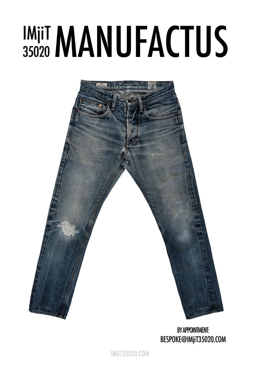 IMjiT35020's tweet photo. Since the beginning we restore IMjiT works. #imjit35020 #selvedgedenim #rawdenim #circularefashion #Italia https://t.co/25W57HjZQi