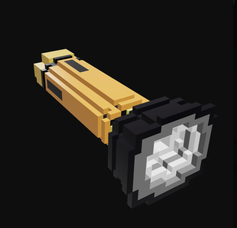 MatsNFT's tweet image. This morning Seb from @TechnologyNf blessed me with this awesome #Roxel flashlight 🤖🔦 He regularly selects ideas for parts from the community contributions channel on the Roxel discord: discord.gg/T7K4QNq2 If your idea gets picked you receive the part for free! #Voxel #VR
