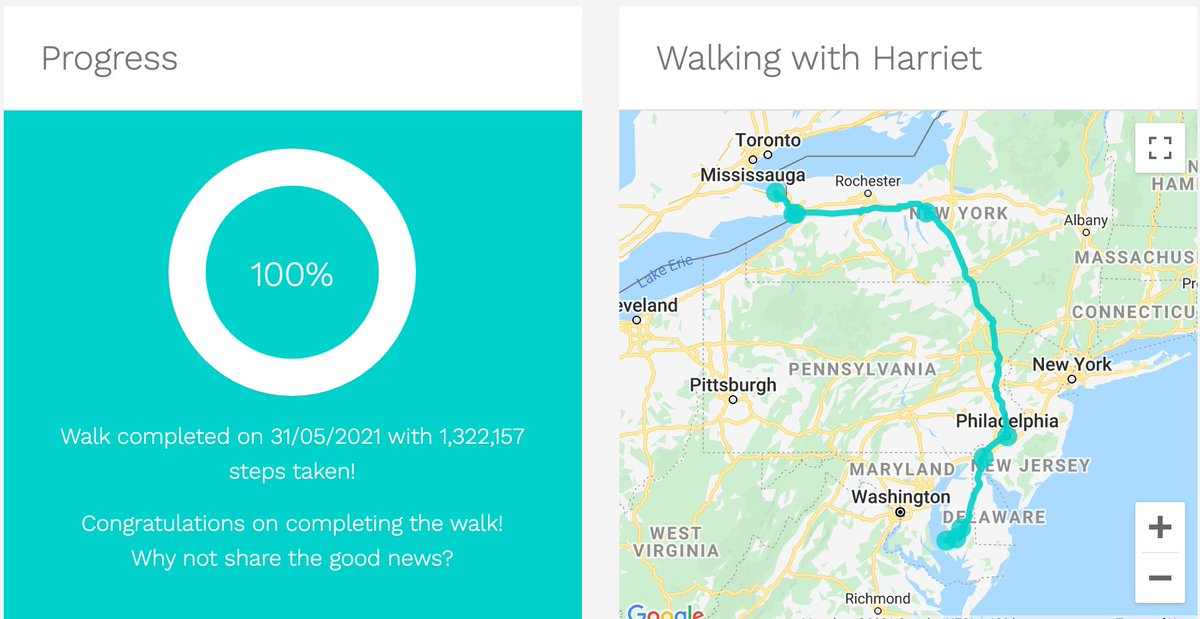 BryceHonsinger's tweet photo. @htubman2015 We made to the BME Church today!  In one month we travelled almost 1000km as a team.  I am so proud of the hardwork by the students.  It was great to walk virtually with Harriet.  In June, we will be exploring the Wonders of Ancient Egypt on our new journey. https://t.co/70XK0Uxwqd