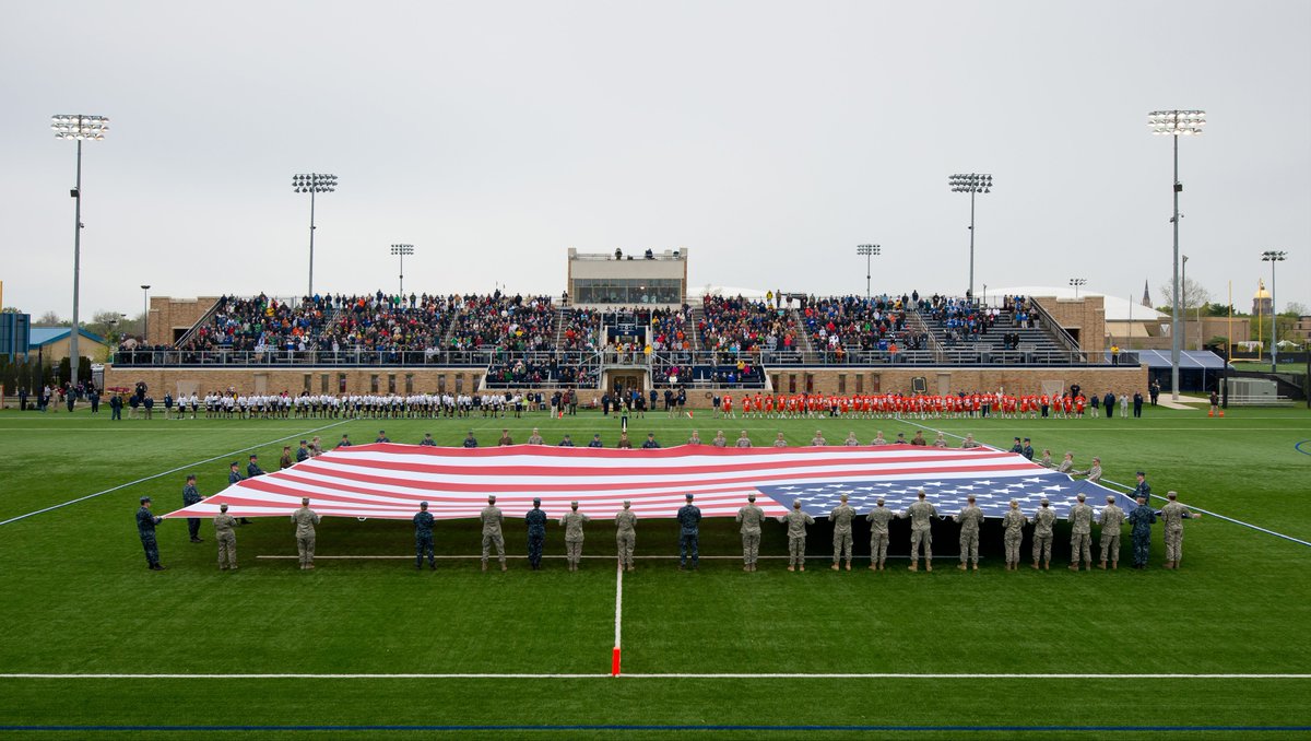 NDlacrosse's tweet photo. To those that made the ultimate sacrifice, thank you.

#MemorialDay https://t.co/jeFFJQD6A6