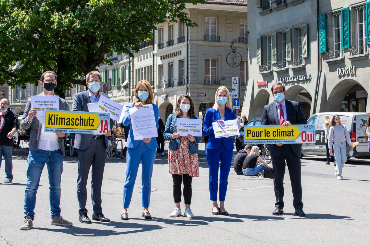 Wir brauchen das neue #Co2GesetzJa, wenn wir unsere Pariser Klimaziele erreichen wollen. Wir entscheiden damit über das #Klima, die #Lebensqualität und die #Lebensbedingungen, unter denen die kommenden Generationen leben werden. Deshalb JA zum CO2-Gesetz! <a href="/JaCO2Gesetz/">JA zum CO2-Gesetz</a>