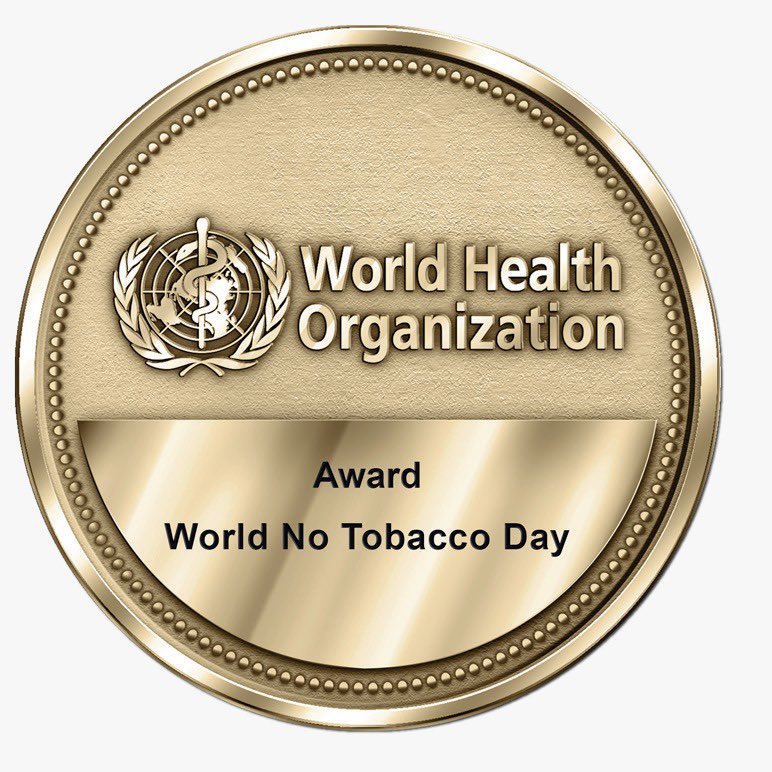DrTedros's tweet photo. Congratulations, @WHOSEARO #WorldNoTobaccoDay Awardees:
-Madhya Pradesh Voluntary Health Association, 🇮🇳
-State Tobacco Control Cell, Uttar Pradesh, 🇮🇳
-@muhammadiyah Central Board, 🇮🇩
-@dbiean, 🇳🇵
-@PalithaAbeykoon, 🇱🇰
-The Nurses’ Association of 🇹🇭 
https://t.co/VsDIL5ATFS https://t.co/qUHEroTM3H