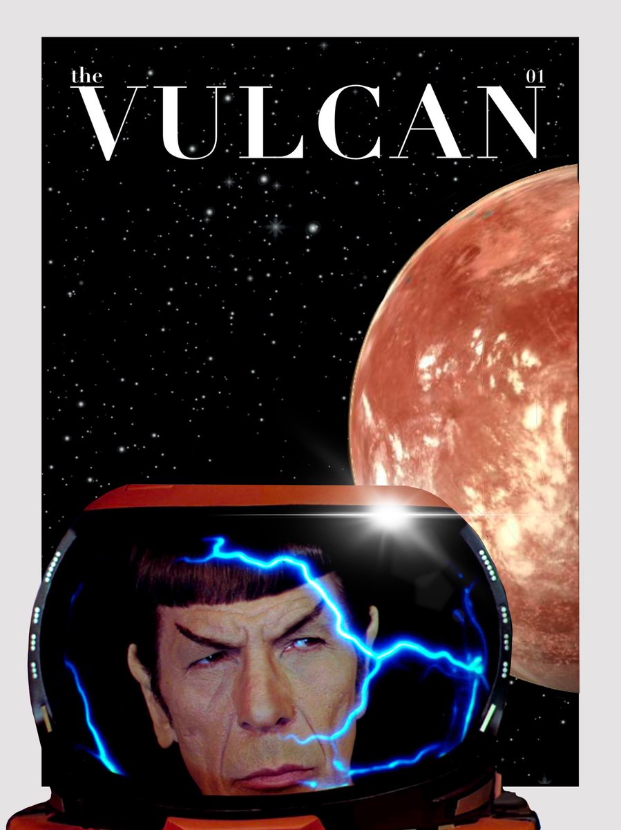avarkriiss's tweet photo. Just finished a 4-page vulcan fashion magazine type edit that’s centred around Spock! 🥰🖖 #StarTrek https://t.co/t8UUZ5X0tz