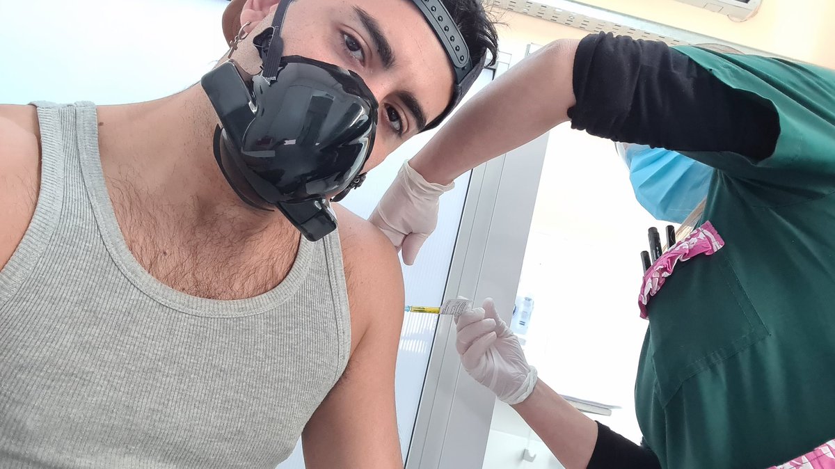 hu_costa's tweet photo. Segunda dosis del ensayo de la vacuna contra el VIH: CHECK! ✅ https://t.co/pV4TbfH1ve