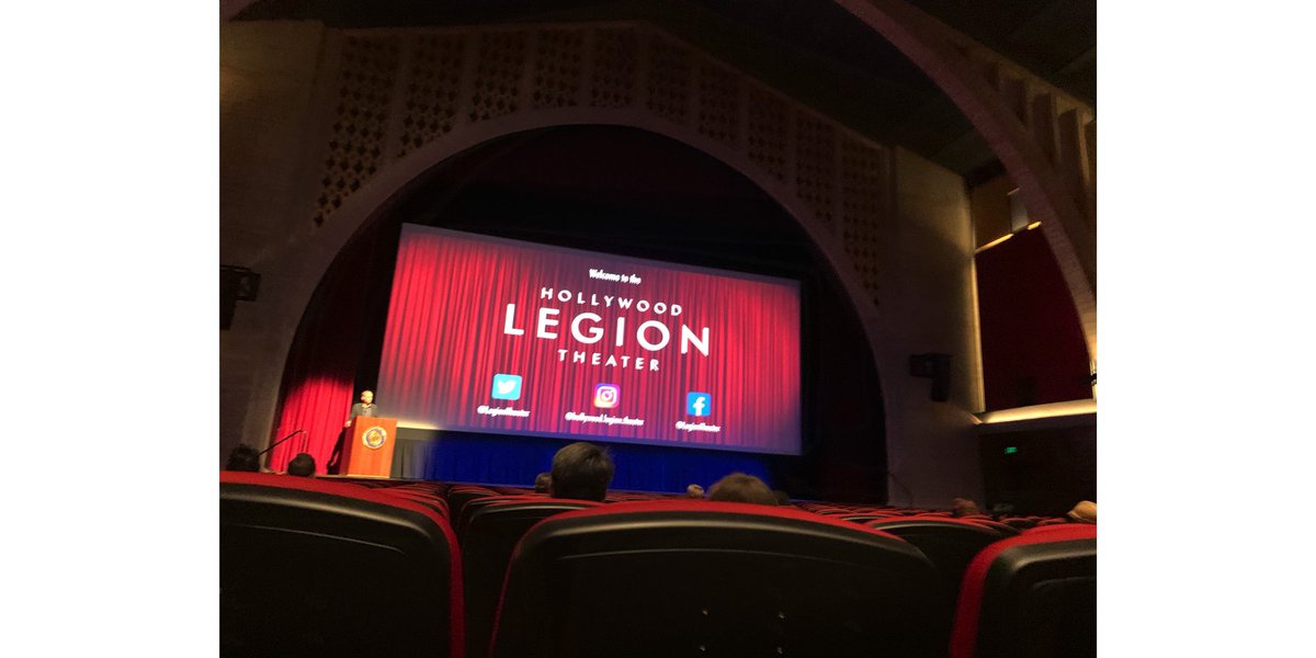 Thank you @LegionTheater for all you do for #veterans & for #filmpreservation . It was amazing to see #Dunkirk on 70mm.