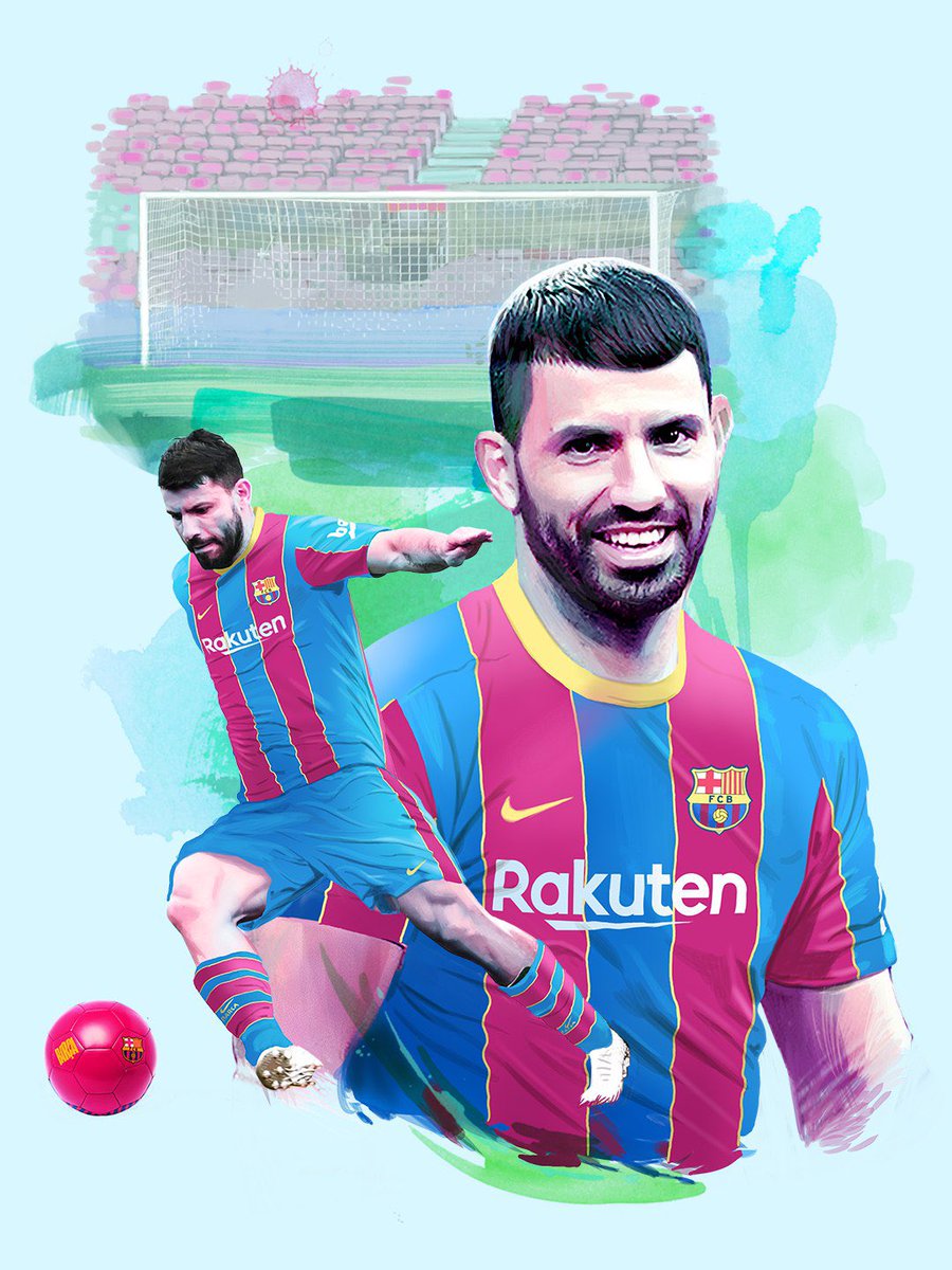 📝 DEAL DONE: Sergio Agüero has signed for Barcelona on a two-year contract. (Source: <a href="/FCBarcelona/">FC Barcelona</a>)