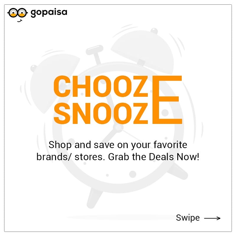 GoPaisaCom's tweet photo. Snoooze 💤
Grab these trendy deals now. 😍
Shop now at https://t.co/C5qsmxs2kN 💰
#gopaisa #gopaisaindia #love #shopping #trendy #potd #deals #trending #cashback #cashbackwebsite #style #lifestyle #instadaily #sebamedbaby #ajio #ajiolife #kapiva #ayurvedic #shopnow #healthy https://t.co/PKjs6LDoqz
