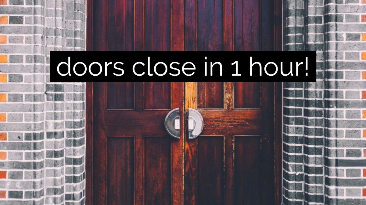mythicflux's tweet photo. ⏰ 1 hour left! ⏰

the story magic academy doors are closing in an hour, so if you want to join this semester register at:
https://t.co/35IeVtWUTZ https://t.co/gqYuScMtqt