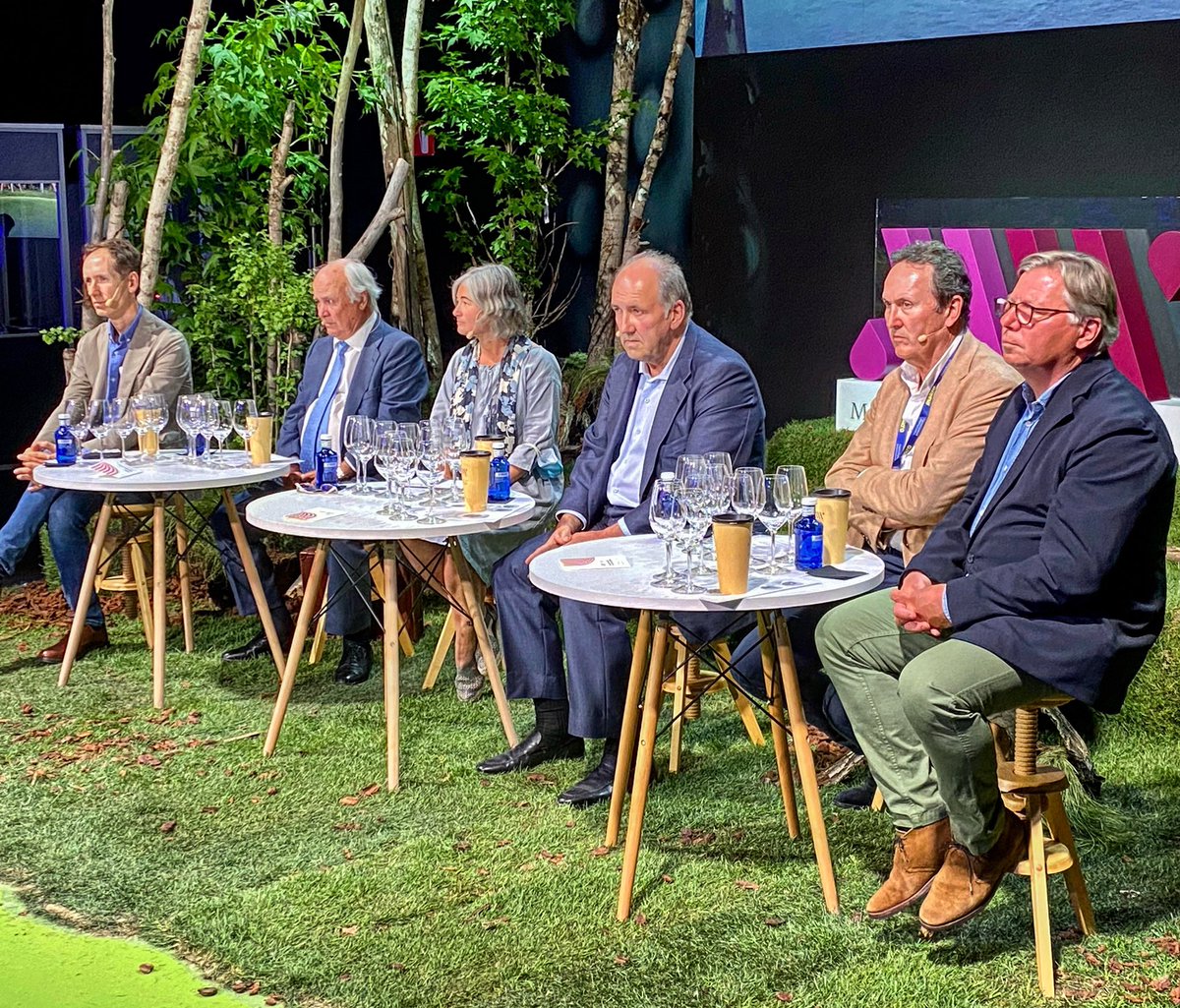 planetaconserva's tweet photo. Última cata del día en #mfthewineedition @madridfusion con seis vinos que están destinados a ser grandes vinos... #lopezdeheredia @familiatorres @LaRiojaAltaSA #petersisseck #vegasicilia @marquesderiscal #mfthewineedition #vino #wine https://t.co/igZFhc1HGo