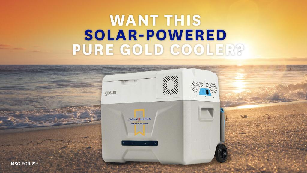 Michelob ULTRA on Twitter "Keep your summer days—and beyond—sunny with this special Pure Gold