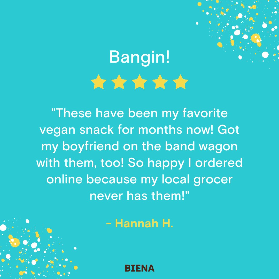 Biena Snacks tweet media