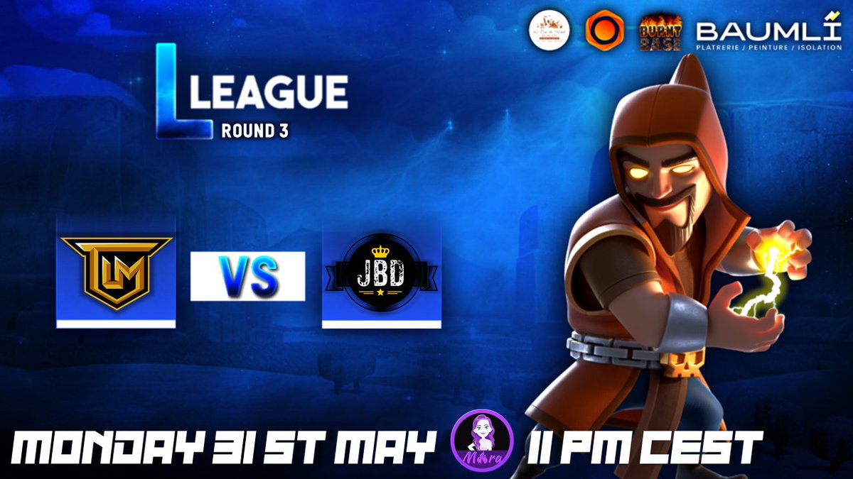 Today we play against <a href="/TheUmmanManda/">The Umman Manda</a> in the group stage of <a href="/FrenchCup/">French Clash Cup</a>  at 11PM CEST
It will be streamed by <a href="/MaraJadeBB/">Mara Jade</a> and <a href="/Aries__Gaming/">Aries</a>