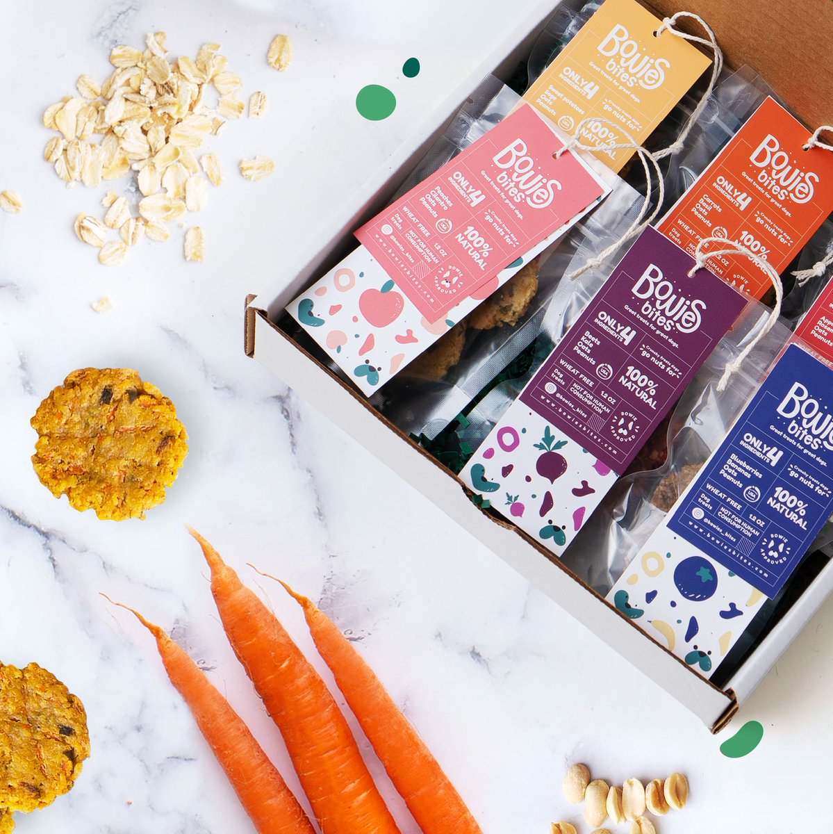bowiesbites's tweet photo. The first vegetable Bowie tried was carrots. 🥕 So it was the first ingredient we tried in our cooking process to create healthy treats. Bowie absolutely loves them! 🍃

Have you check our website? (link in bio). Enter your email, and stay tuned! 

#TreatsMonday #dogtreats #doggy https://t.co/oh8gA6OqS5