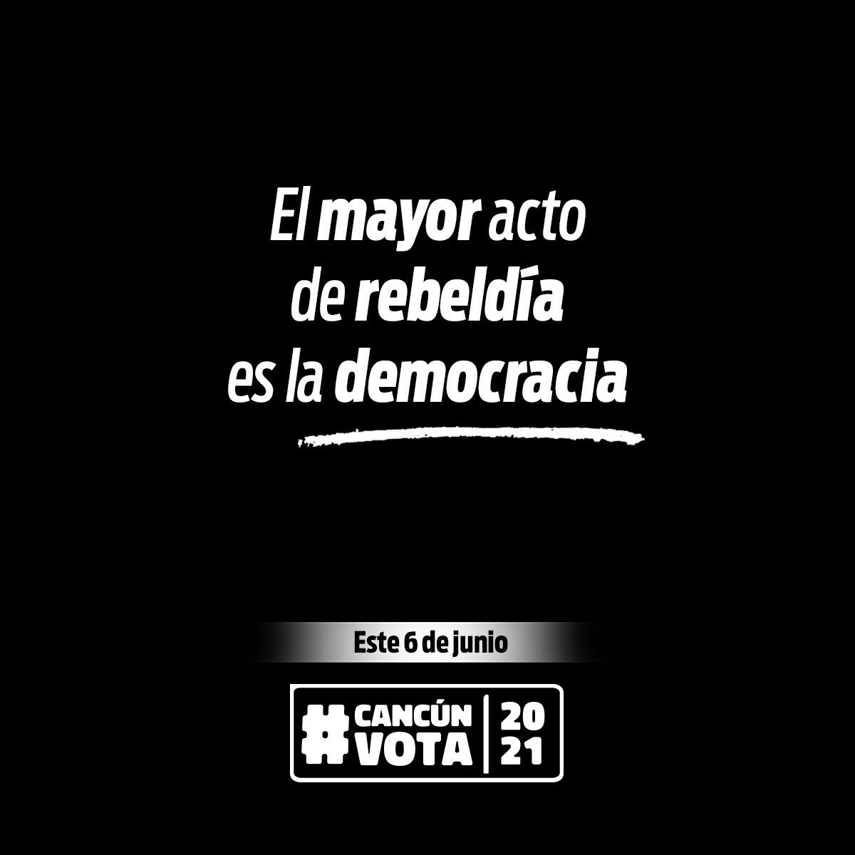 Cancun50_'s tweet photo. ¡Haz valer tu derecho y forma parte del proceso electoral del próximo 06 de junio de 2021! #CancúnVota https://t.co/1UCi8Zoiri