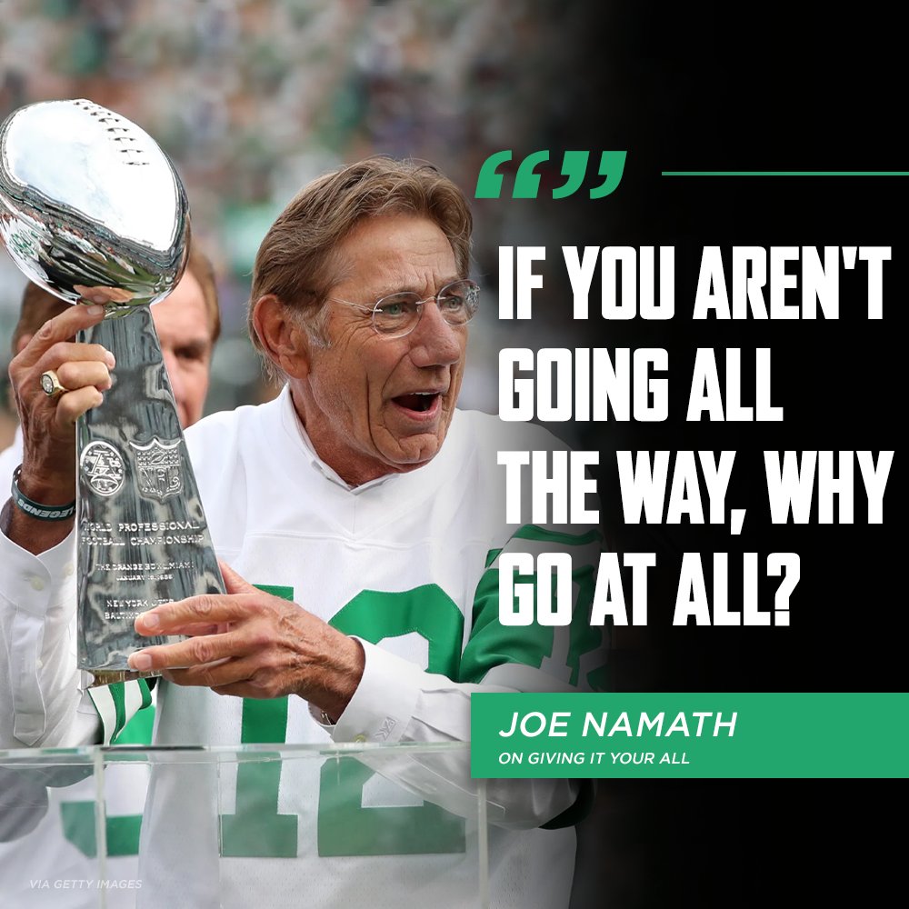 Happy 78th Birthday to the legend, Joe Namath! 