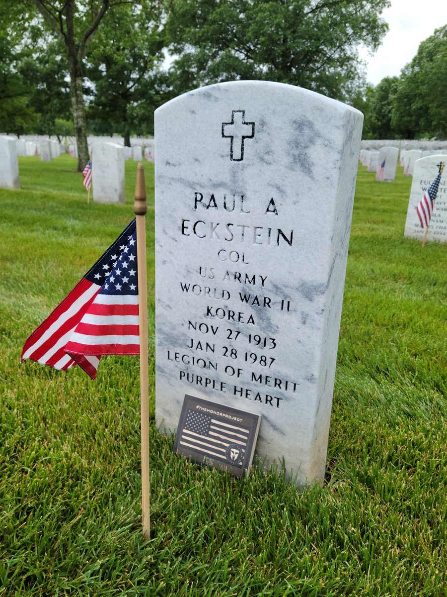 HeartOurTroops's tweet photo. Never forgotten. #TheHonorProject #MemorialDay2021
@TMFoundation

To learn more about #PaulAEckstein please visit find a grave: https://t.co/voZ2sEc3yE https://t.co/otvF7NYoX2
