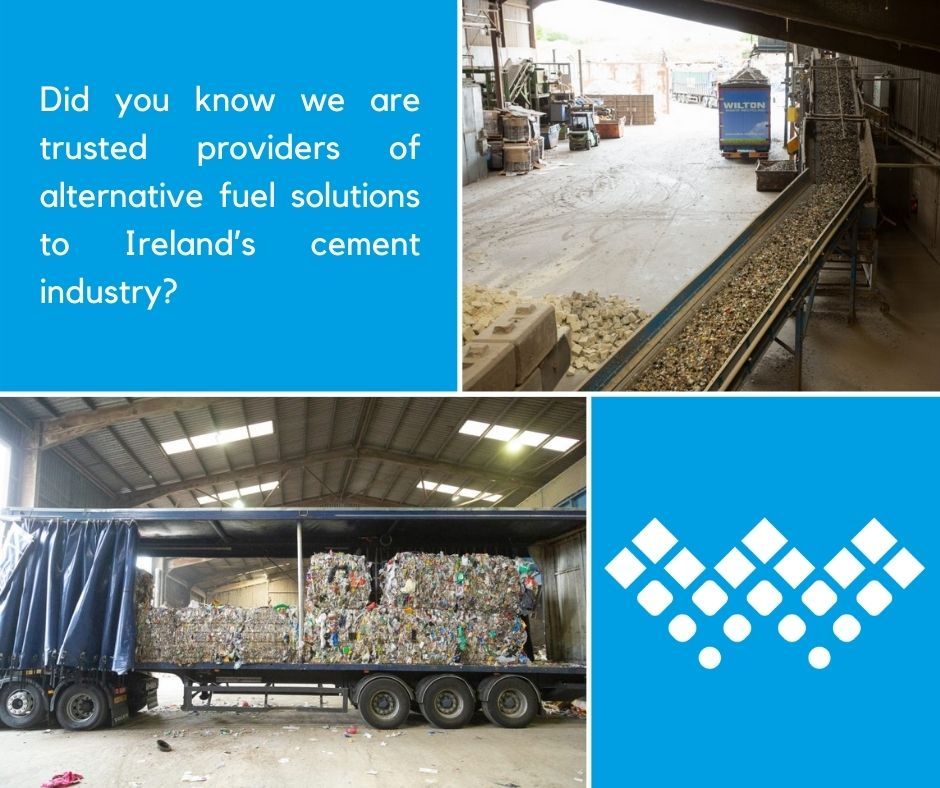 Here at Wilton Recycling we're proud to be trusted providers of alternative fuel solutions to Ireland's cement industry.

For more info contact us today!
Phone - 049 437 4825
Website - wilton-recycling.ie

#WiltonWasteRecycling #WasteManagement #SRFFuels #SRF #Recycling