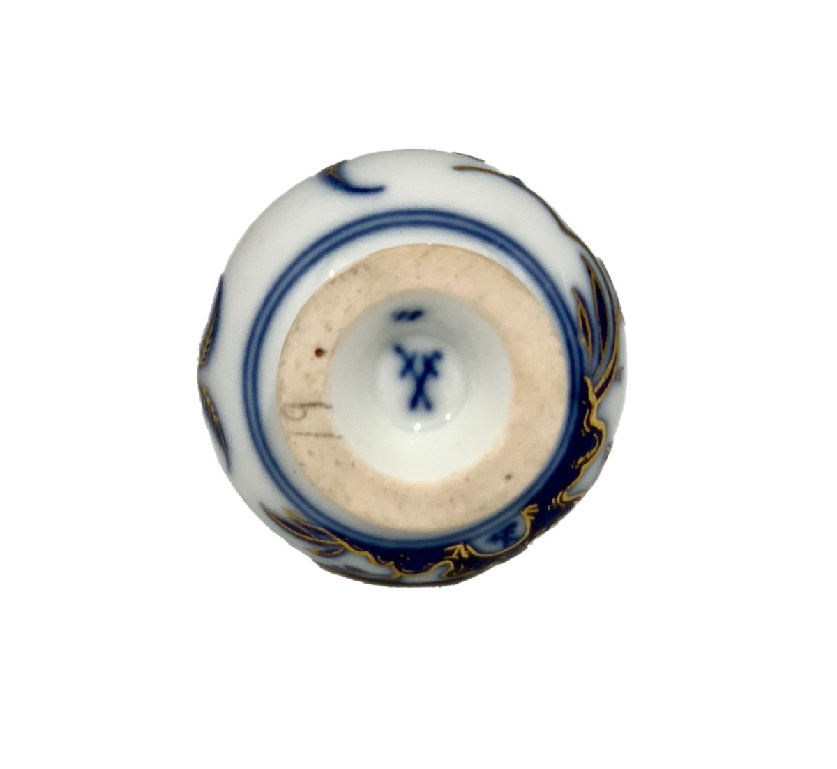 Meissen Porcelain Perfume Bottle circa 1890  for sale at theantiqueseller.co.uk